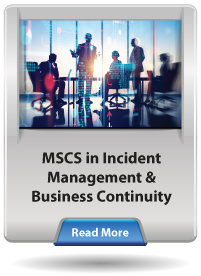 Masters in Cyber Security - Incident Management and Business Continuity