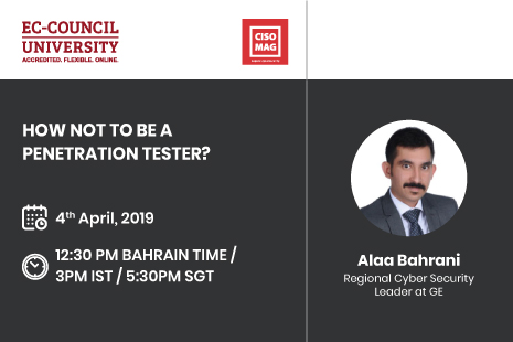 How Not To Be A Penetration Tester Ec Council University How Not To Be A Penetration Tester Ec Council University