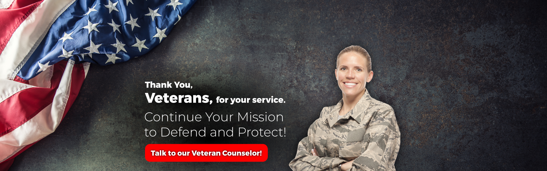 Veterans Home page banner